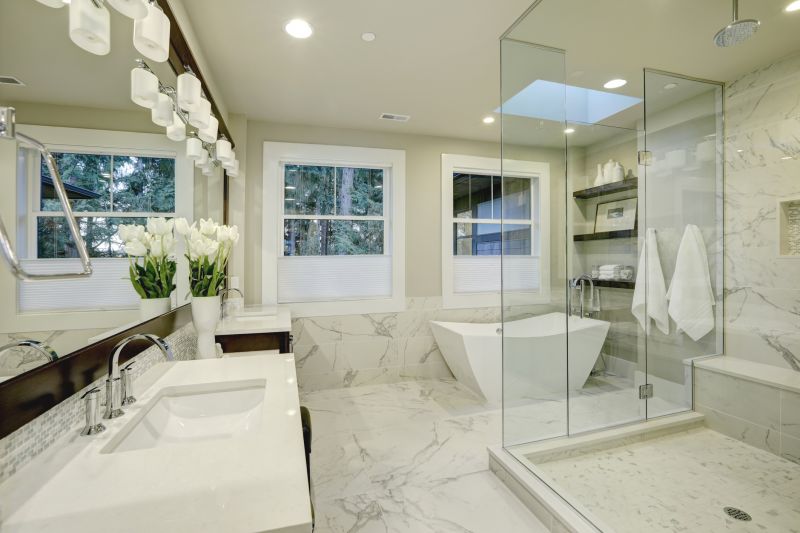Bathroom with High-End Finishes